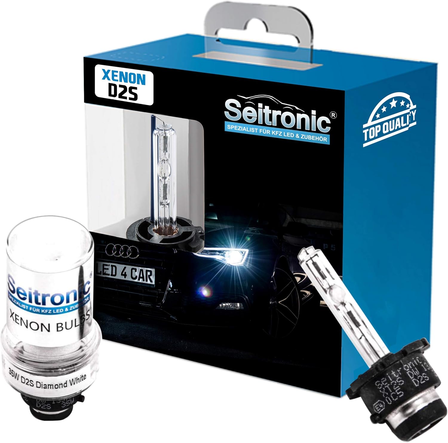 Hochwertige Premium D2S Xenon Brenner Diamond White, D2S Xenon Birne ...